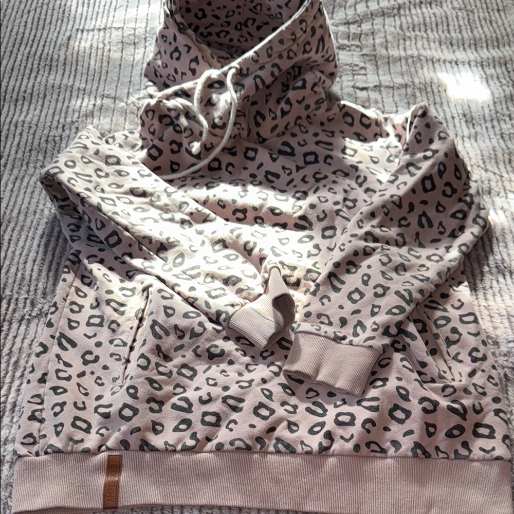 Ampersand Ave. Leopard Print Hoodie